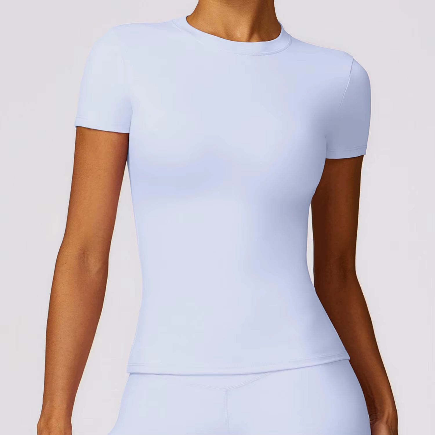 Gym Top Women Short Sleeve Workout Clothes Sports T Shirt Femme Fitness Activewear Running Accessories Yoga Tight Tops