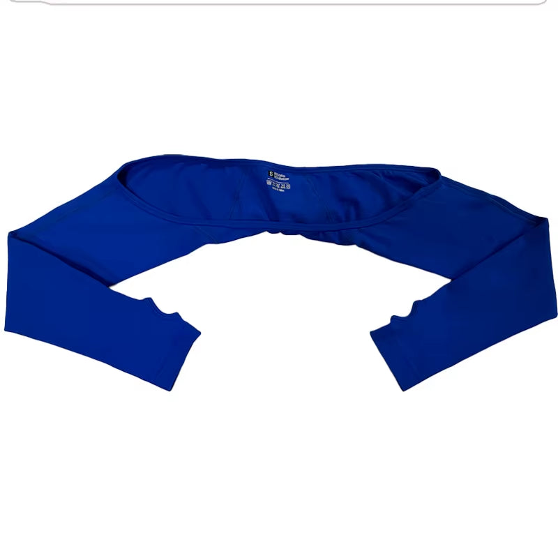 New Vision Shrug Long Sleeved Shawl Sweat-Absorbing Quick-Drying High-Elasticity Sports Running Fitness Yoga Shawl