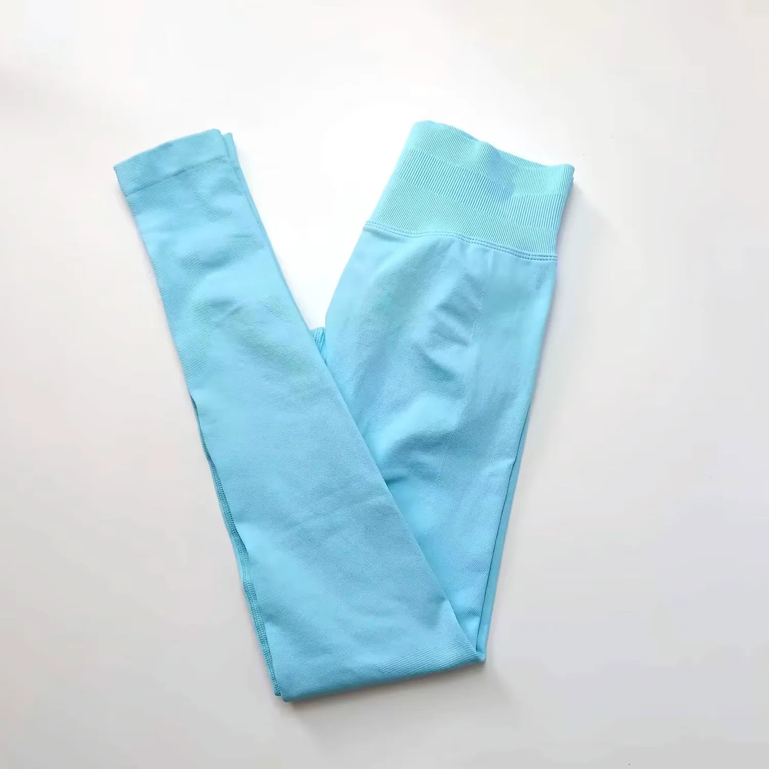 Impact Leggings Women Seamless Sports Yoga Pants Low Ribbed Band Gym Clothes Fitness Workout Wear Scrunch Bum Tights