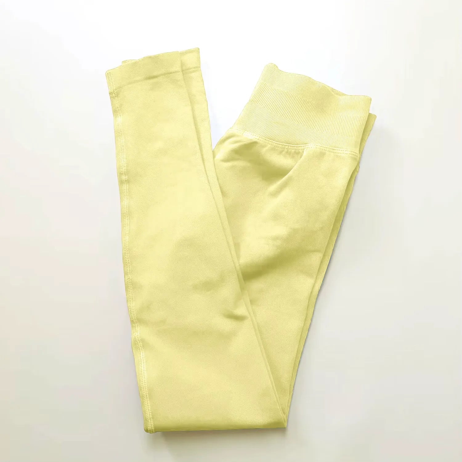 Impact Leggings Women Seamless Sports Yoga Pants Low Ribbed Band Gym Clothes Fitness Workout Wear Scrunch Bum Tights