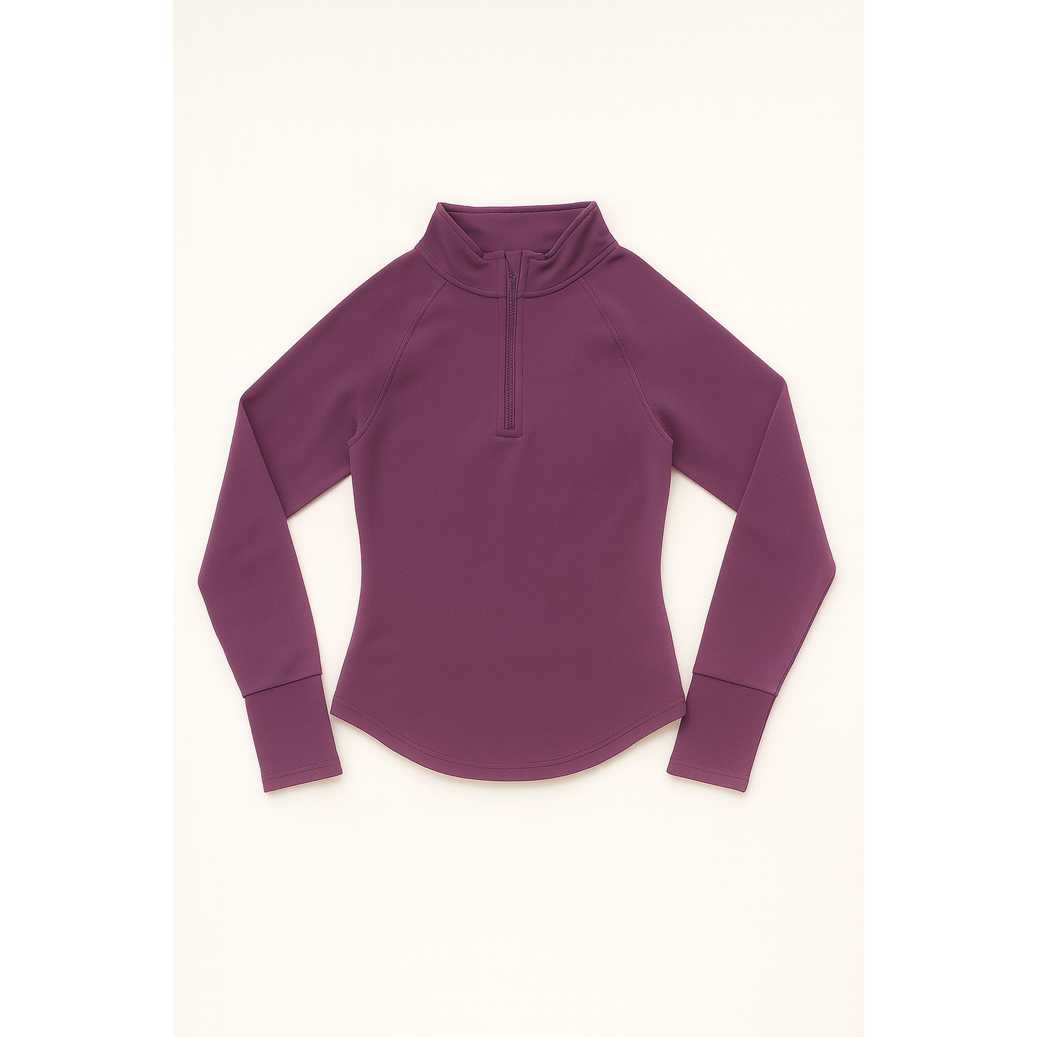 Zip Long Sleeve - Plum