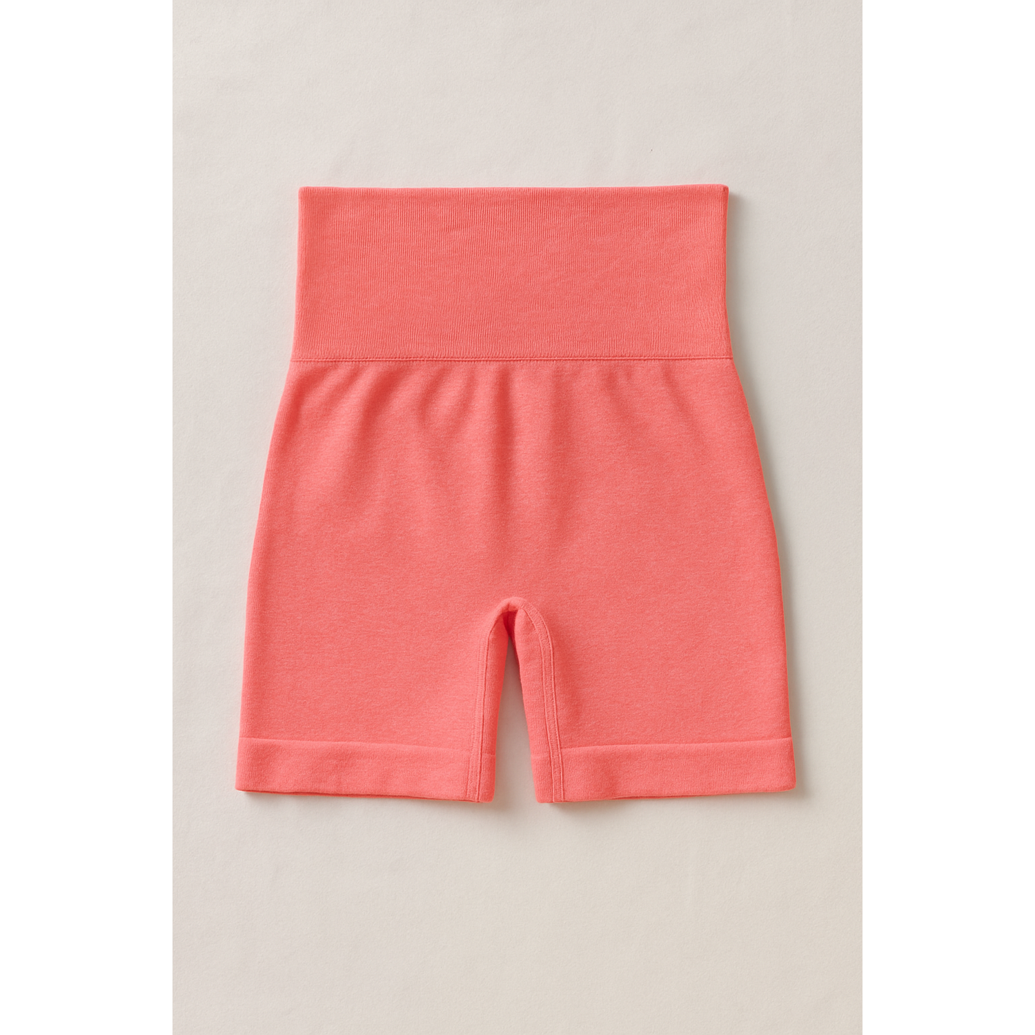 Scrunch Shorts - Coral