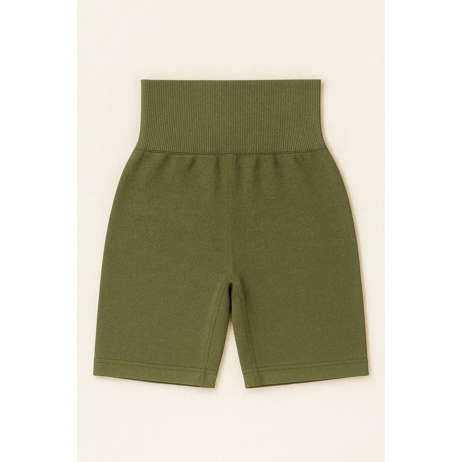 Scrunch Shorts - Army Green