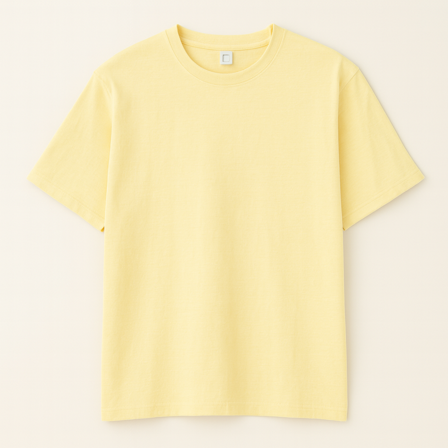 Oversize Tee - Light Yellow