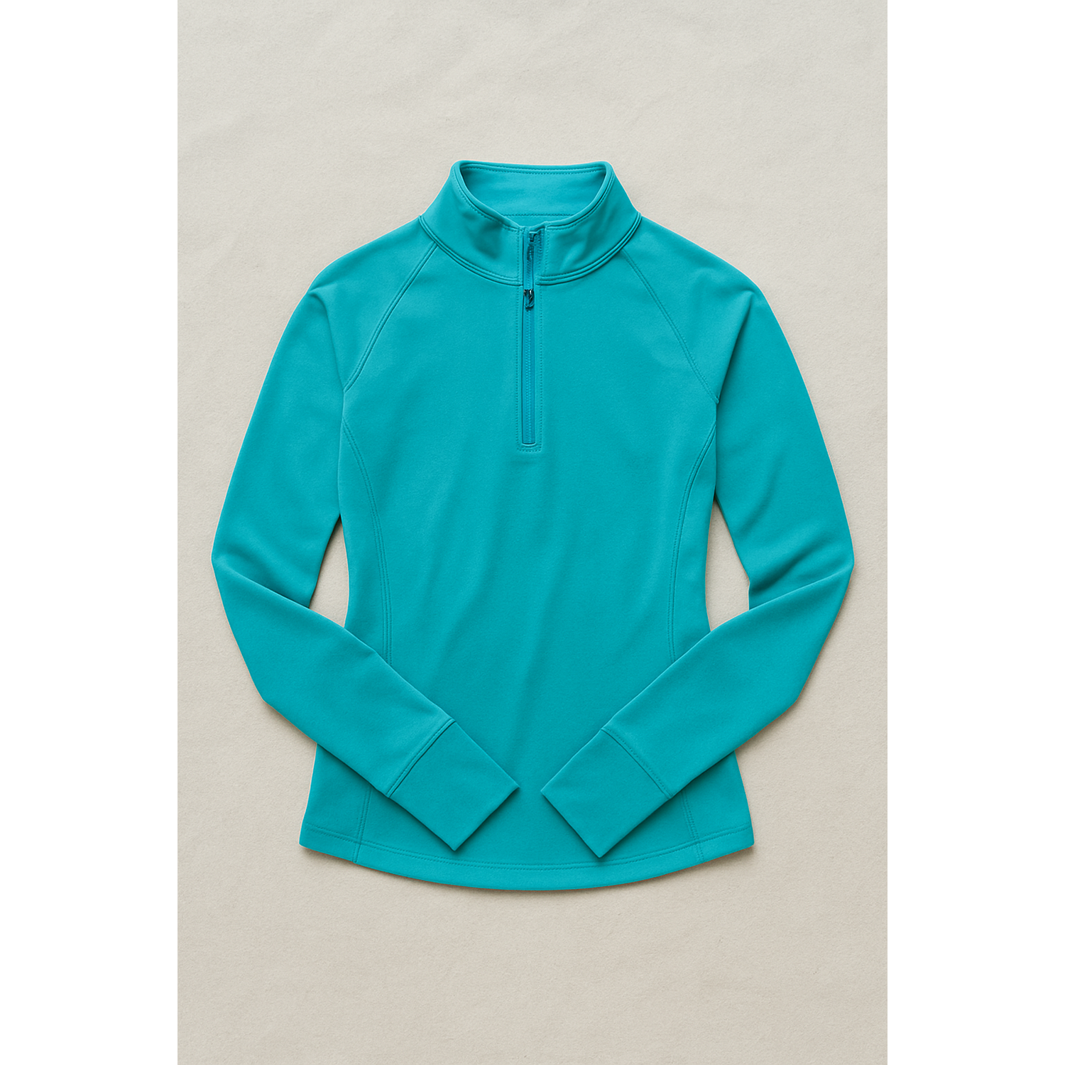 Zip Long Sleeve - Teal