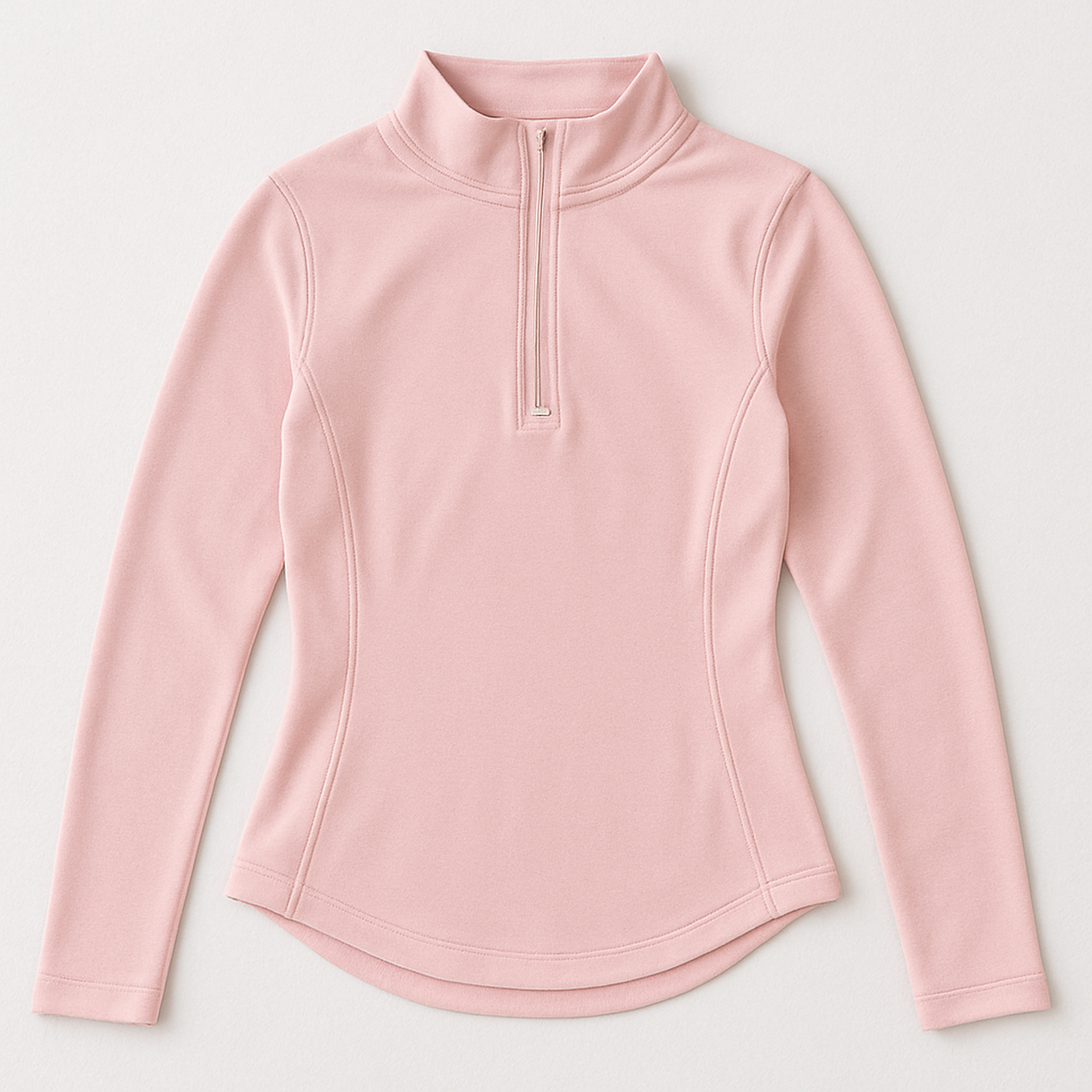 Zip Long Sleeve - Blush