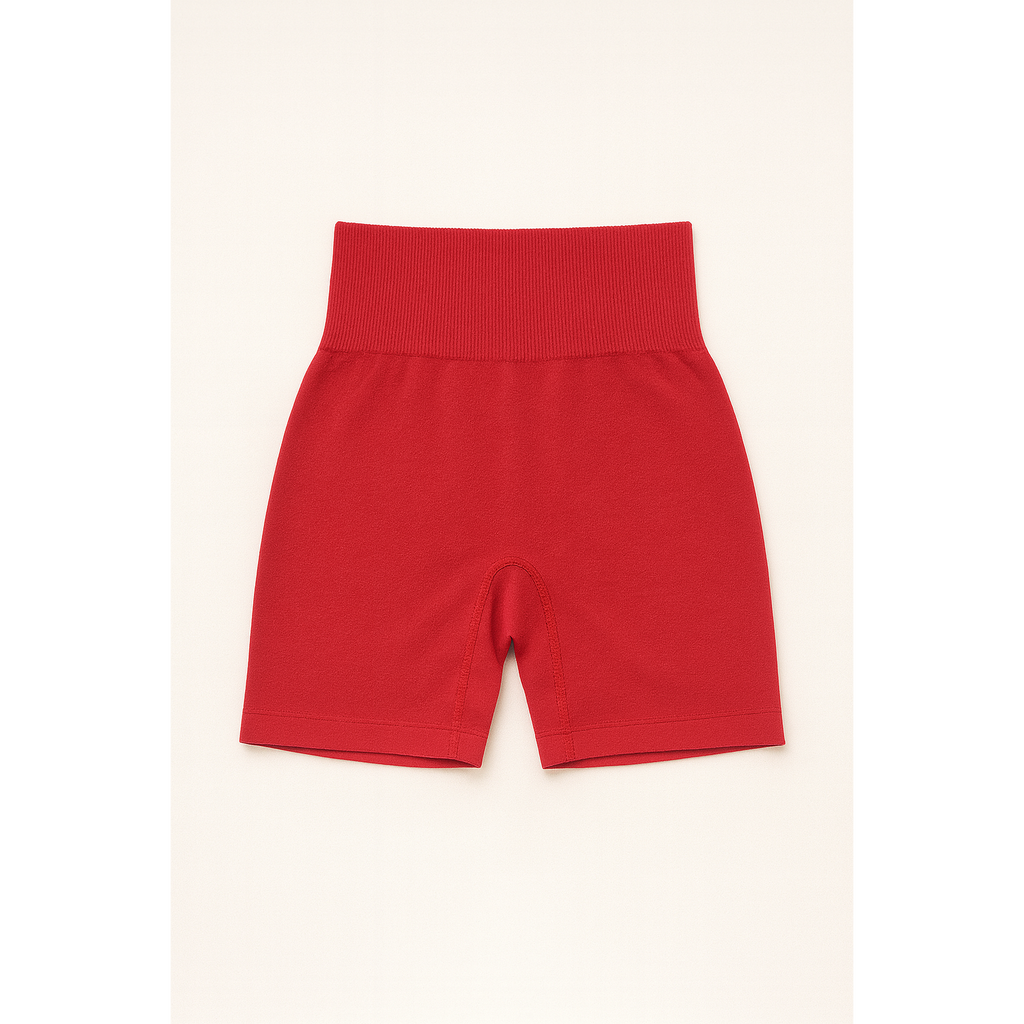 Scrunch Shorts - Wine