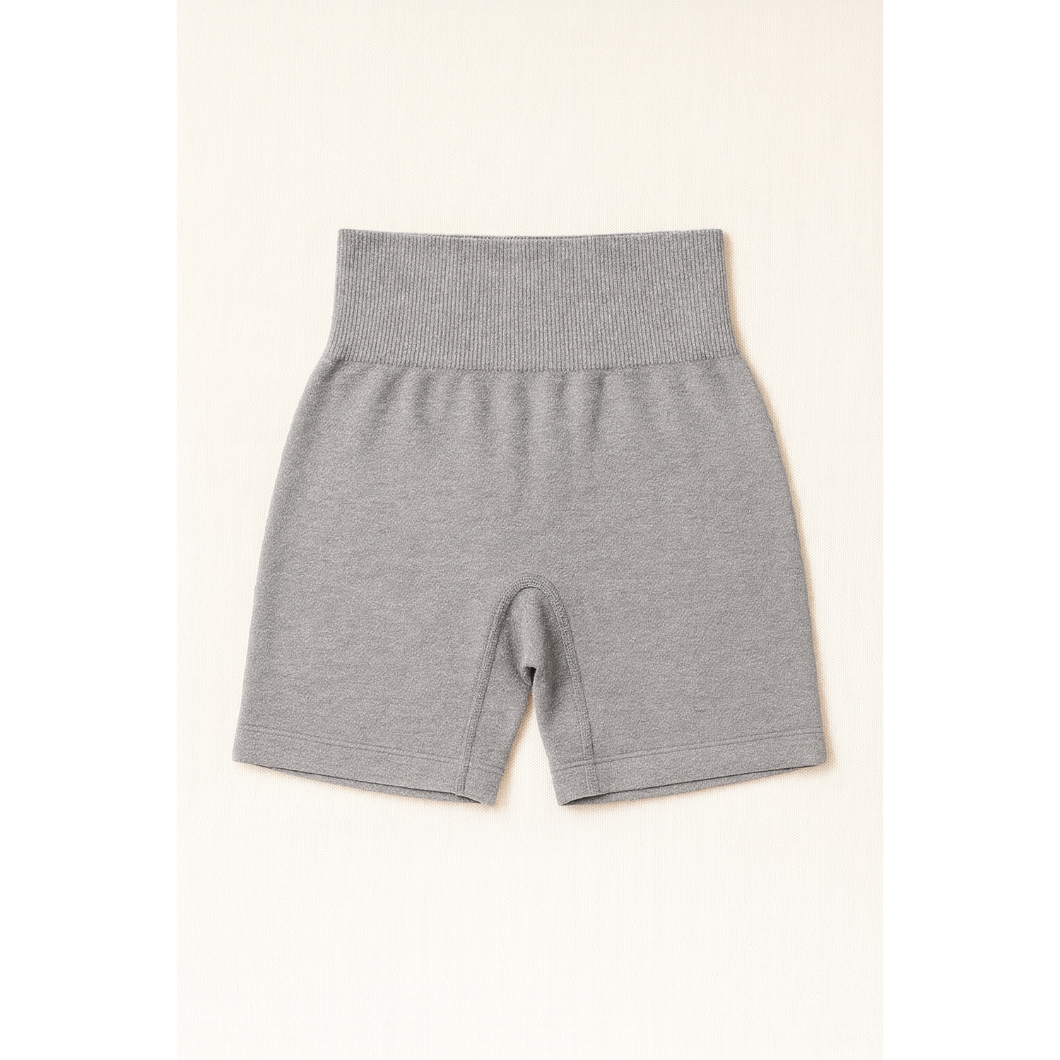 Scrunch Shorts - Light Grey
