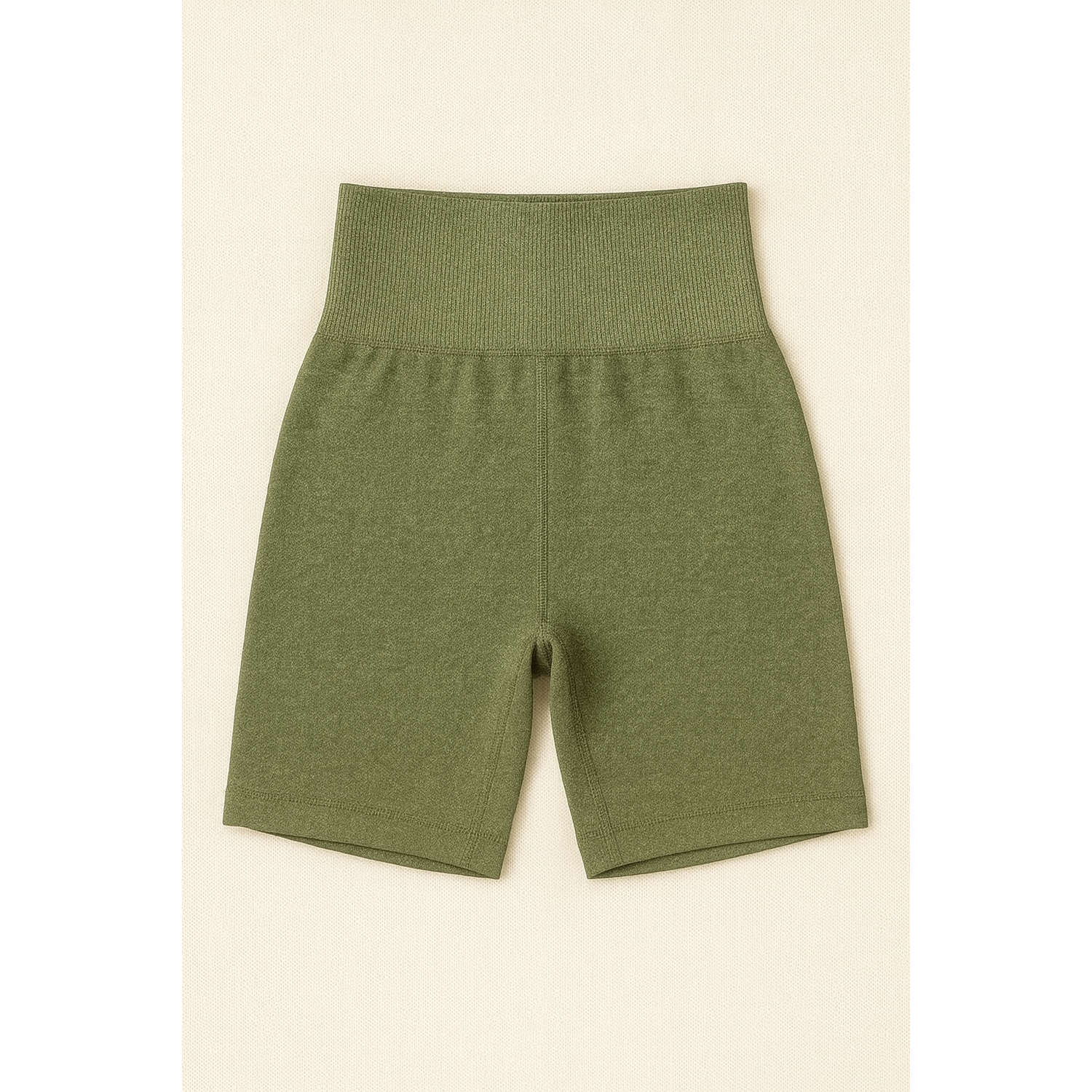 Scrunch Shorts - Deep Olive