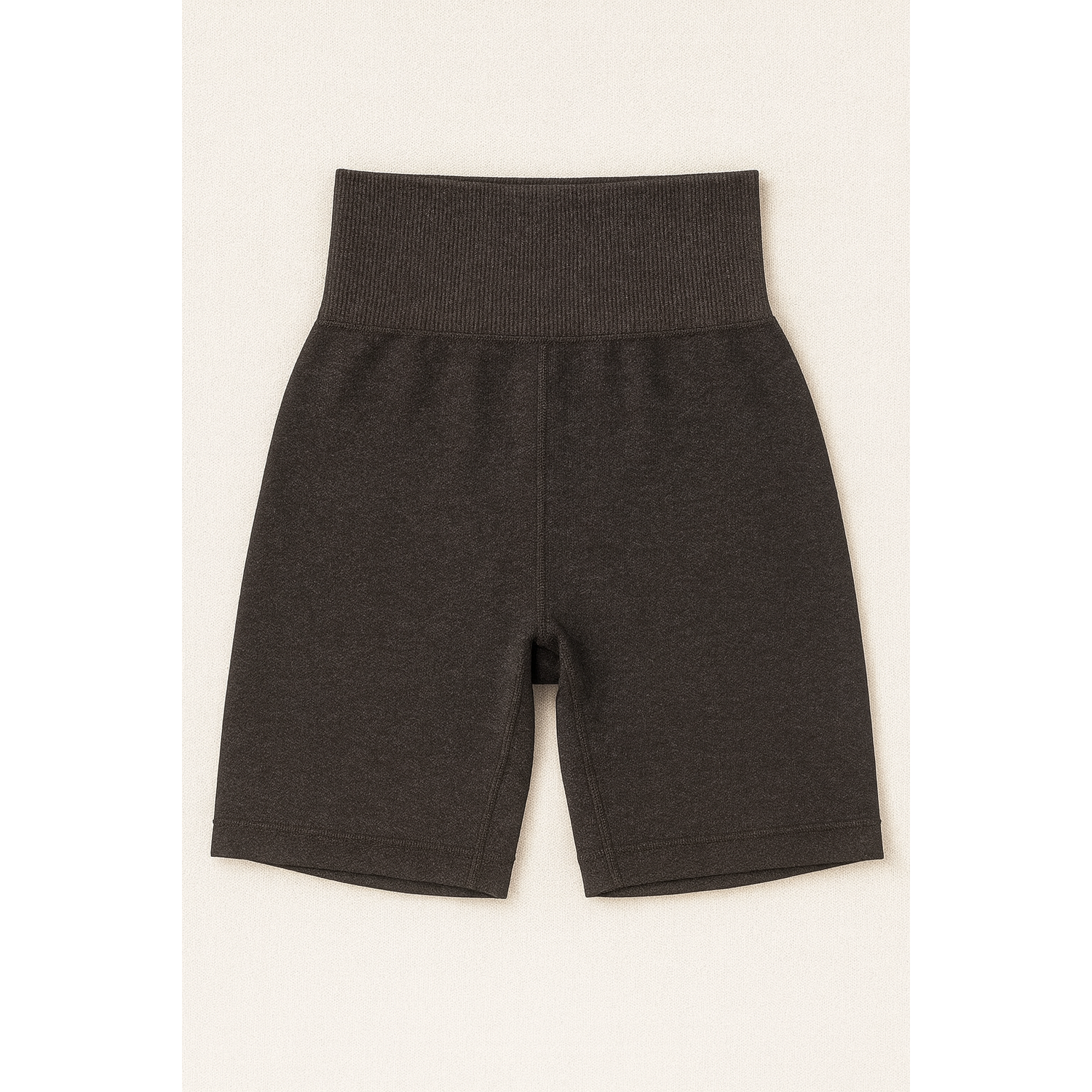 Scrunch Shorts - Coffee