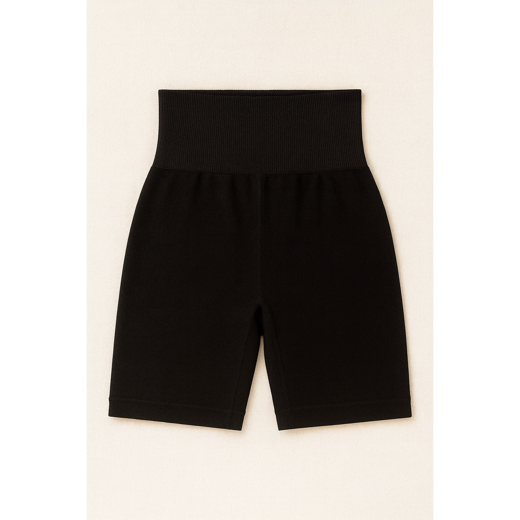 Scrunch Shorts - Black