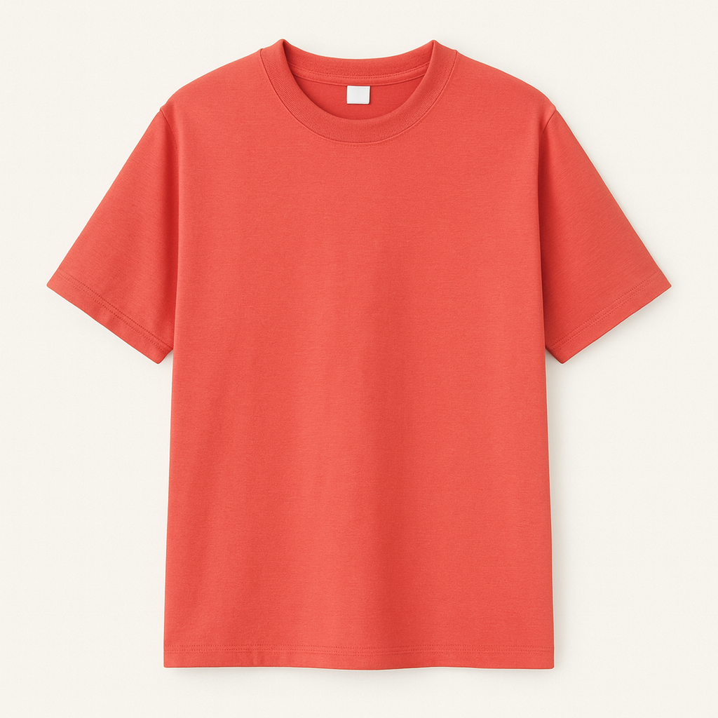 Oversize Tee - Pumpkin Orange