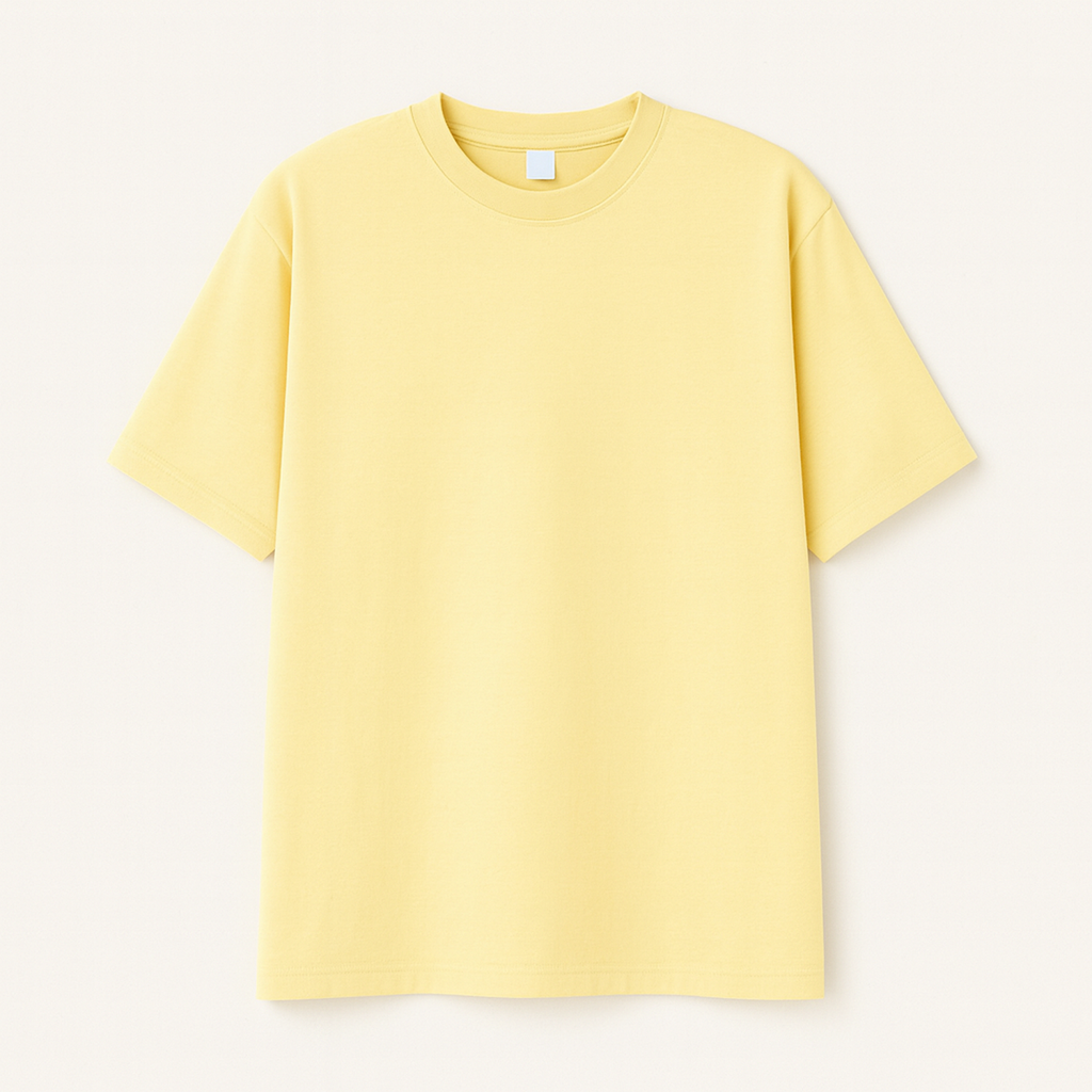 Oversize Tee - Lemon Yellow