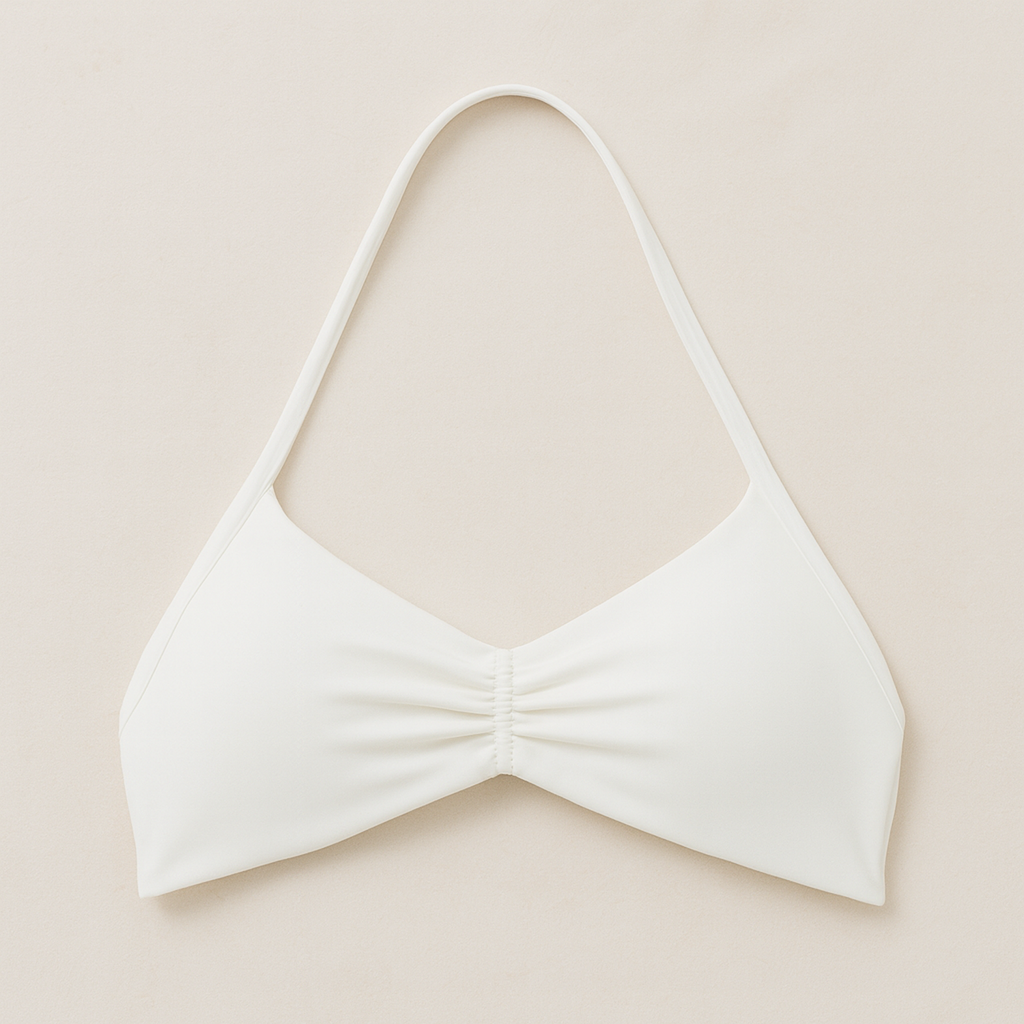 Fitness Bra - White