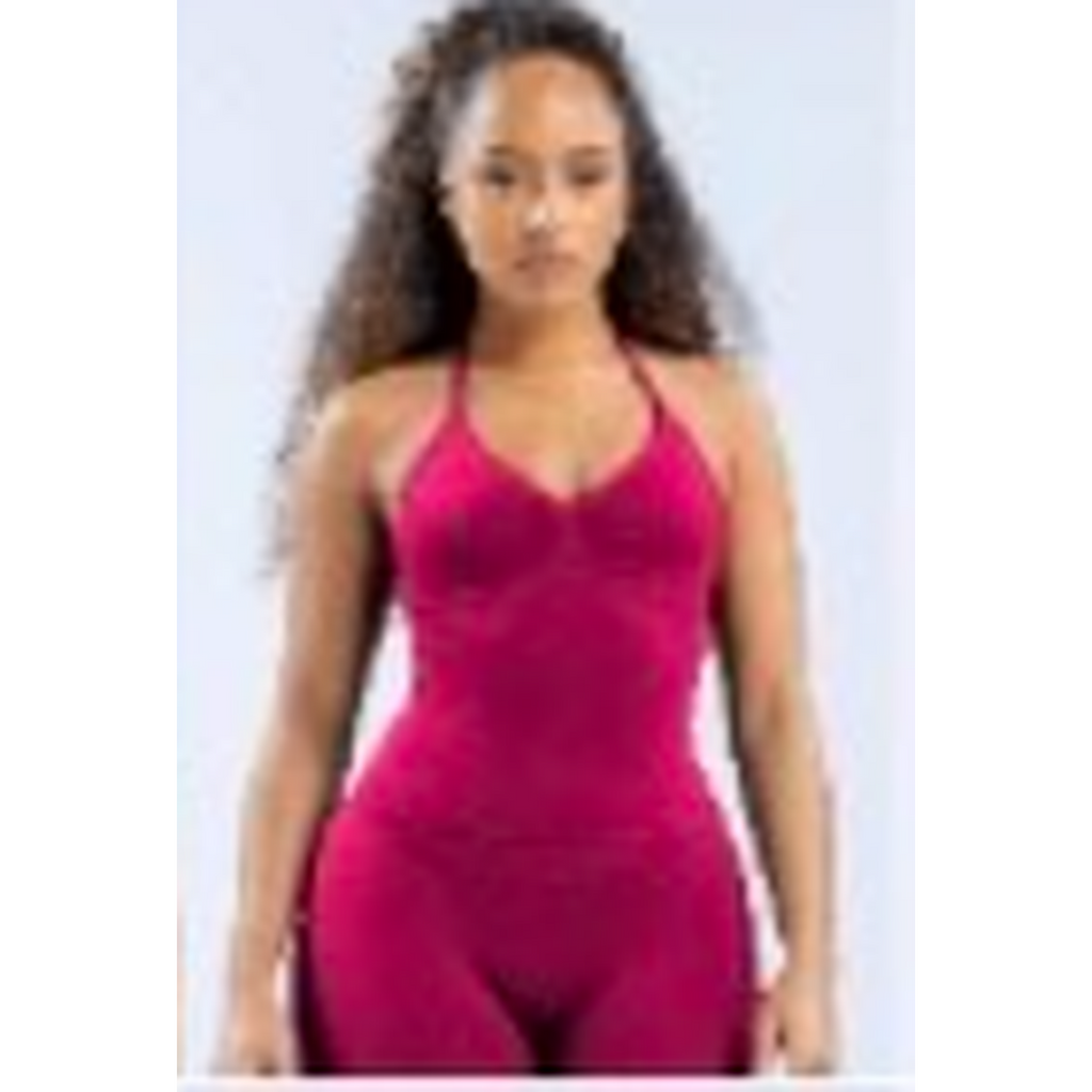 Vest Tank - Pink Red