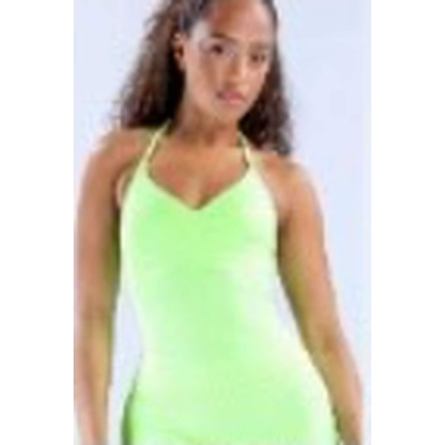 Vest Tank - Neon Yellow