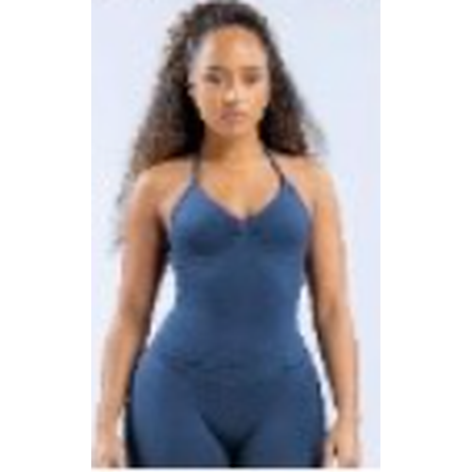 Vest Tank - Denim Blue