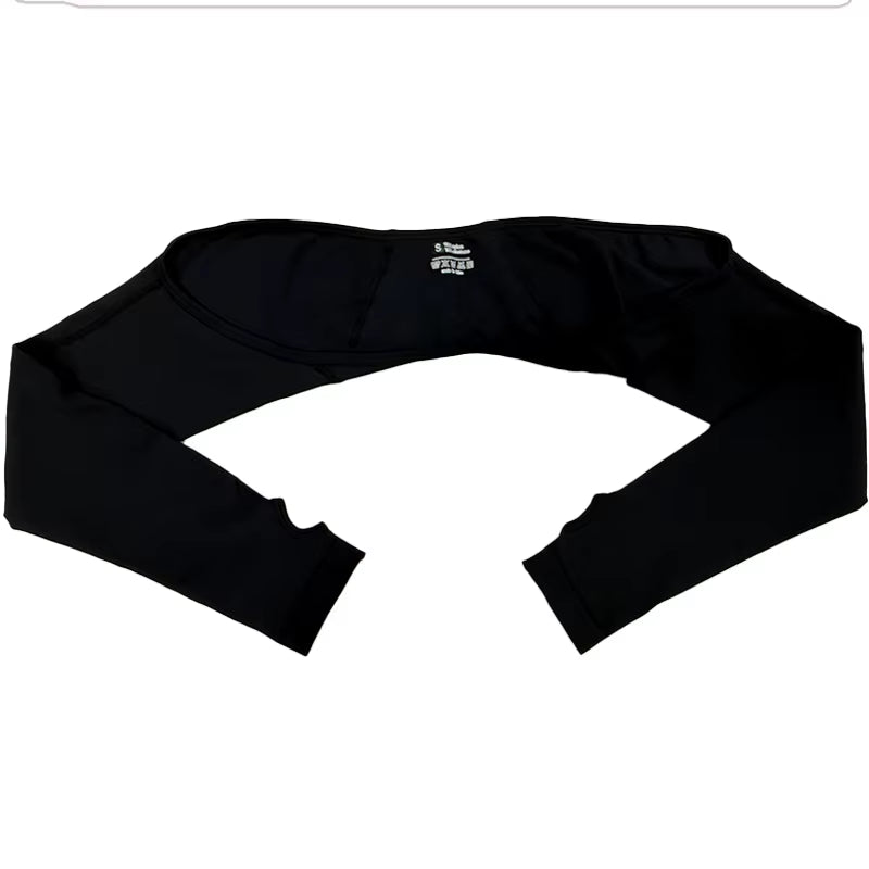 New Vision Shrug Long Sleeved Shawl Sweat-Absorbing Quick-Drying High-Elasticity Sports Running Fitness Yoga Shawl