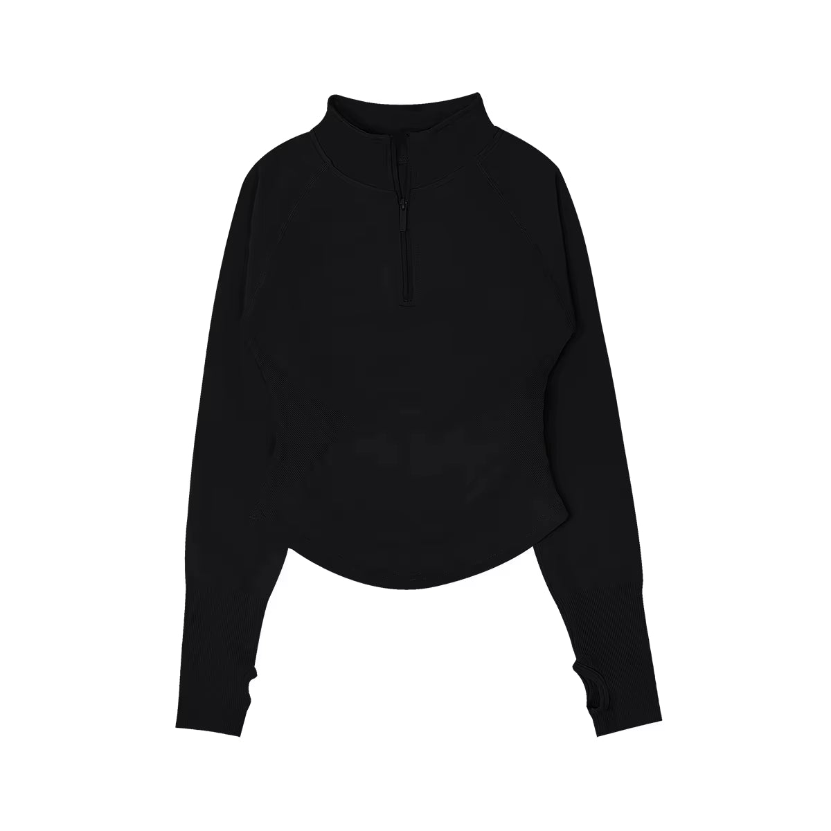 NEW Seamless Long Sleeve Half Zippy Gym Top Jacket Yoga Clothes for Women Seamless Sports Shirts Fitness Workout Pilates